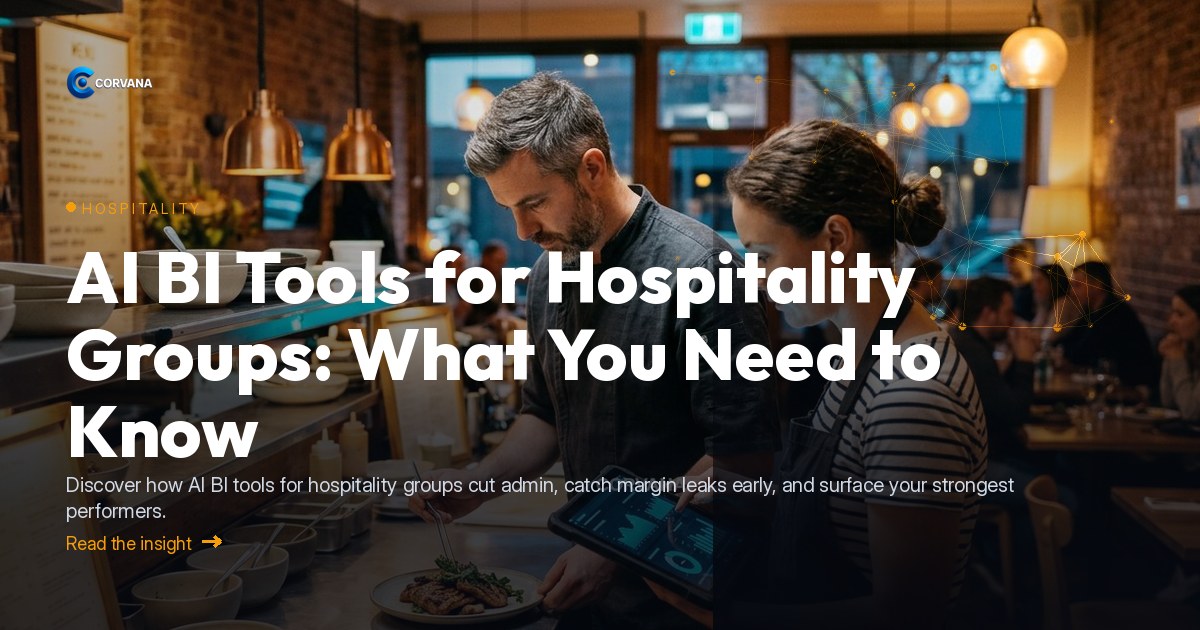 AI BI Tools for Hospitality Groups: What You Need to Know