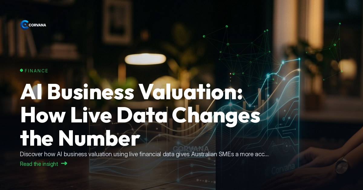AI Business Valuation: How Live Data Changes the Number