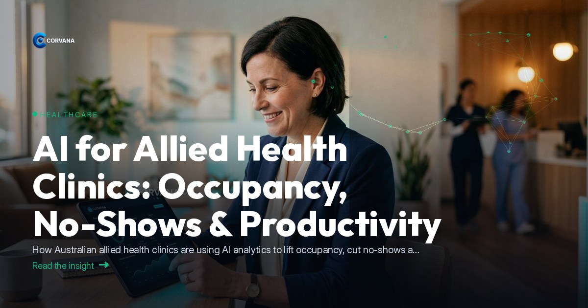 AI for Allied Health Clinics: Occupancy, No-Shows & Productivity