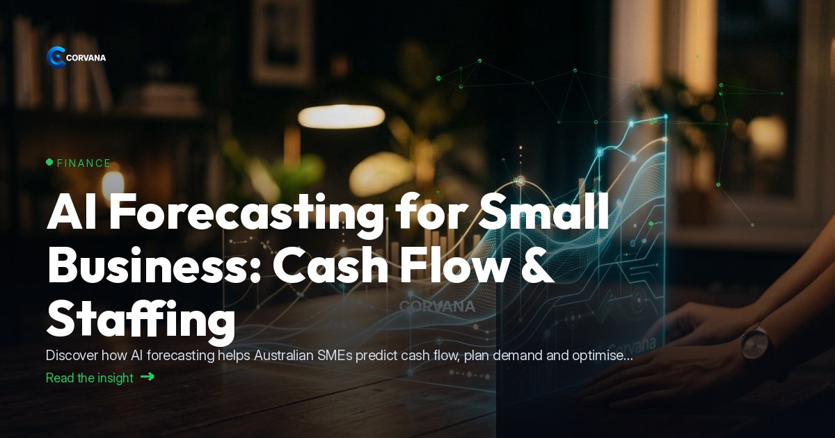 AI Forecasting for Small Business: Cash Flow & Staffing