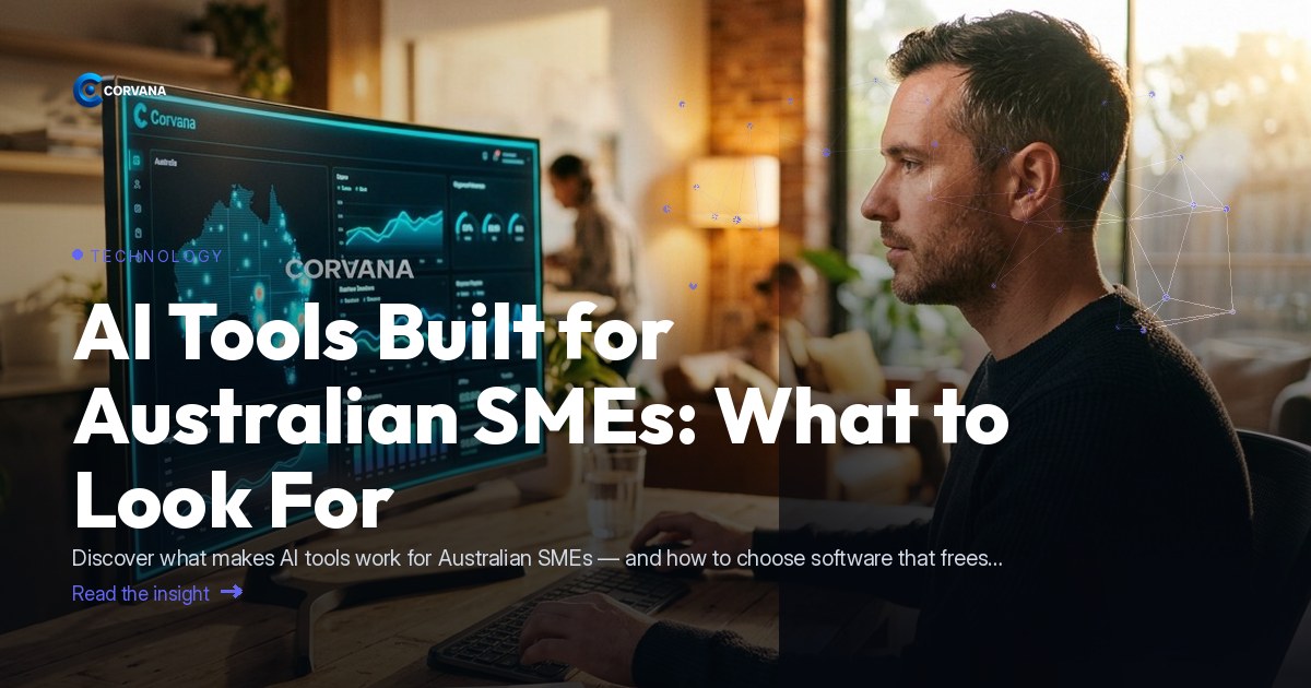 AI Tools Built for Australian SMEs: What to Look For