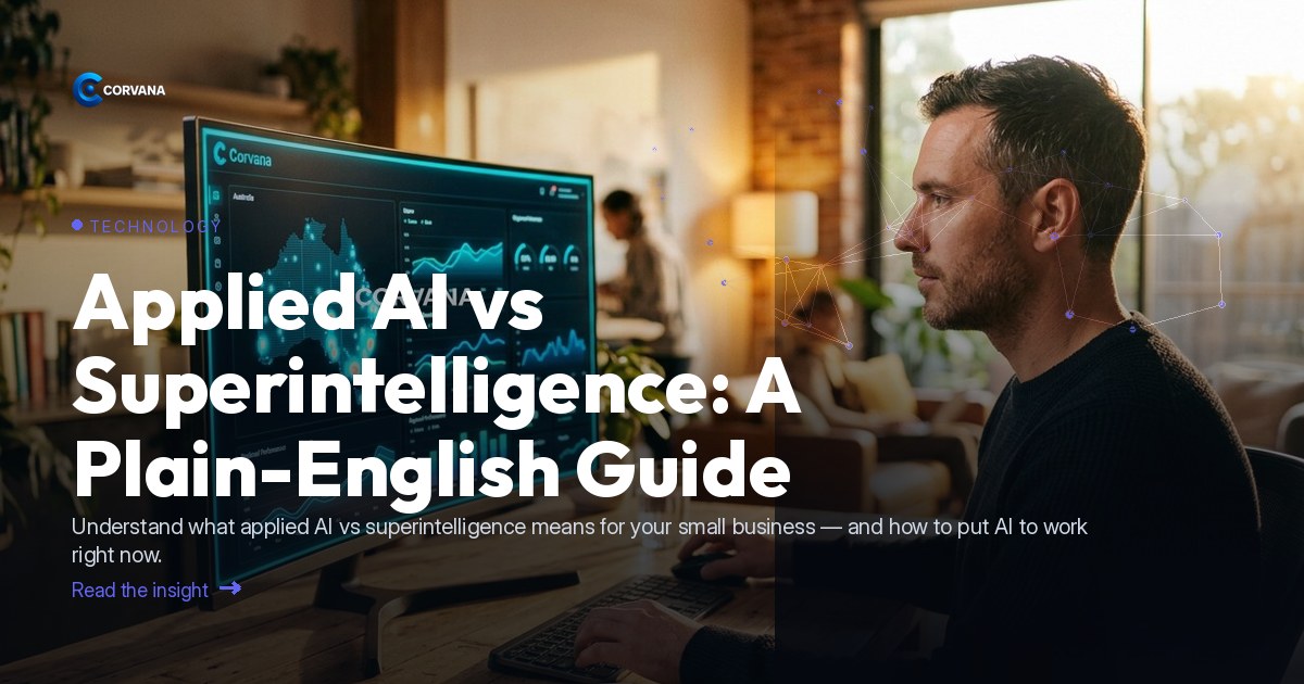 Applied AI vs Superintelligence: A Plain-English Guide