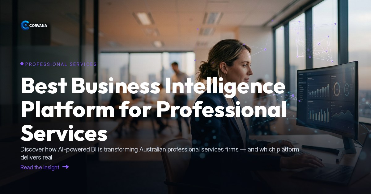 Best Business Intelligence Platform for Professional Services