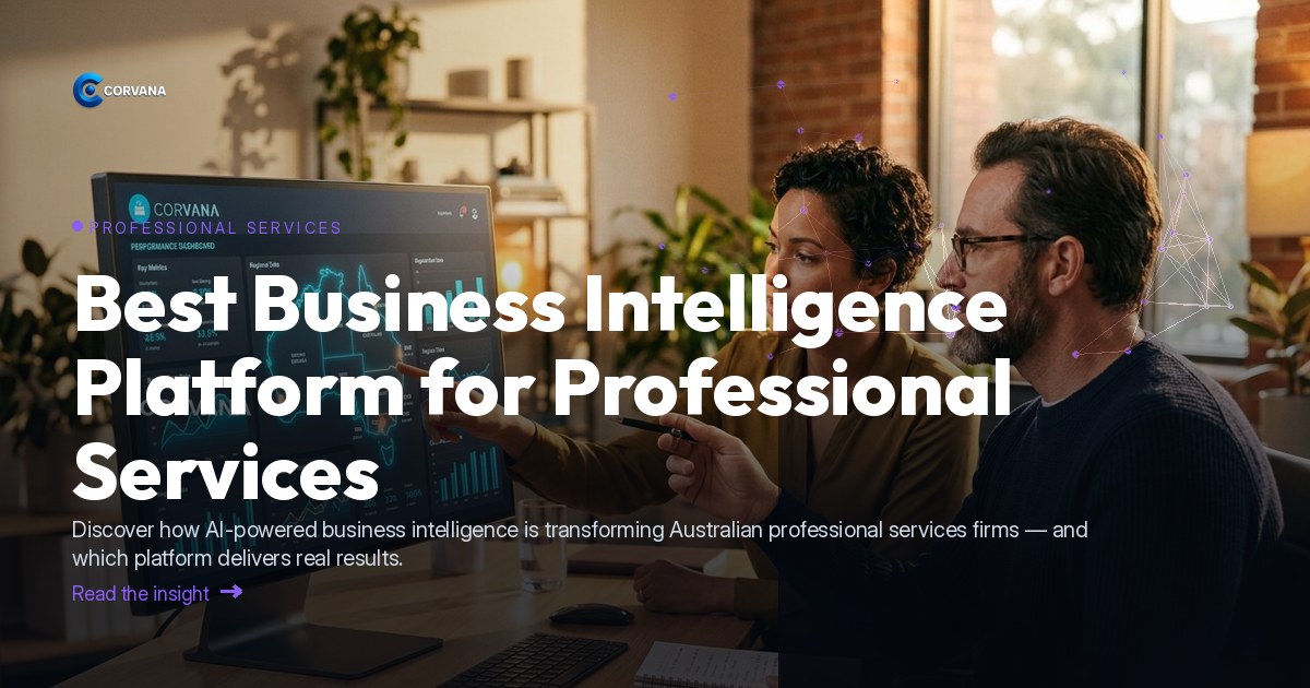 Best Business Intelligence Platform for Professional Services