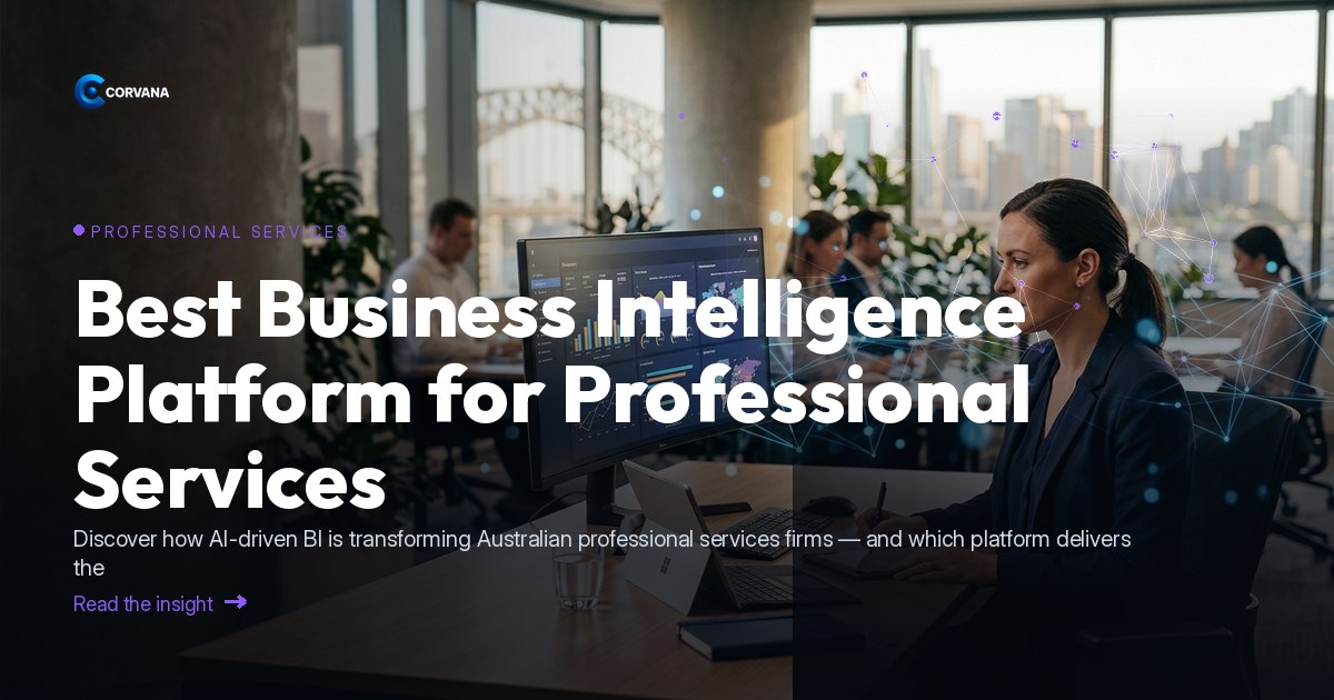 Best Business Intelligence Platform for Professional Services