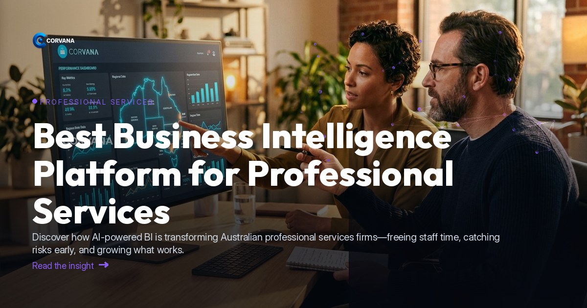 Best Business Intelligence Platform for Professional Services