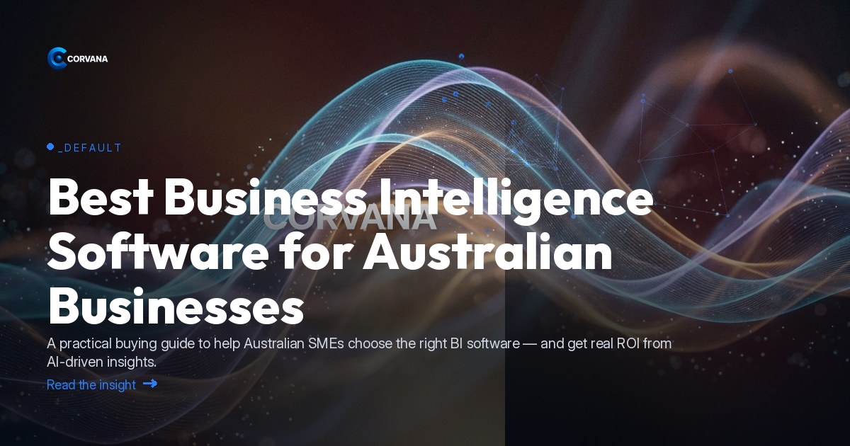 Best Business Intelligence Software for Australian Businesses