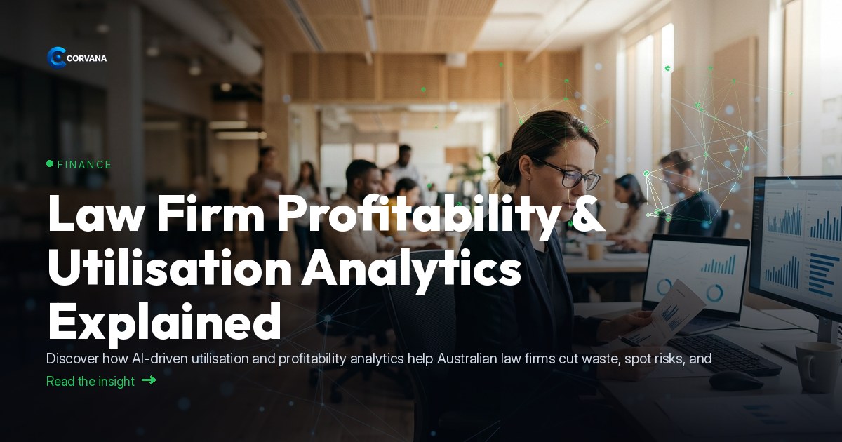 Law Firm Profitability & Utilisation Analytics Explained