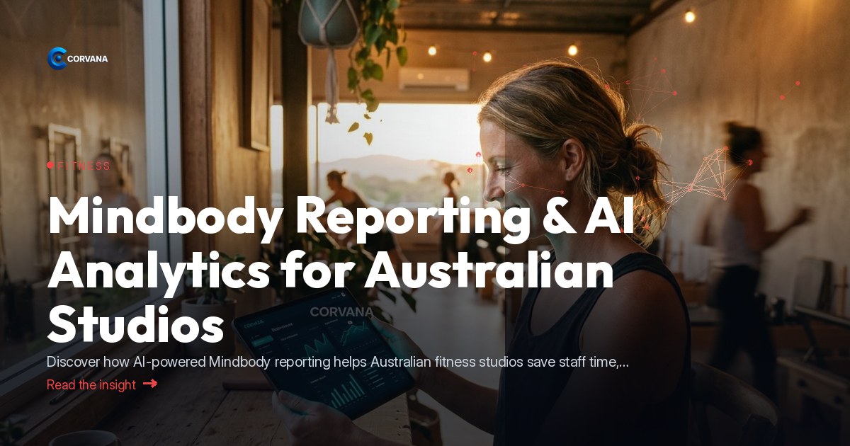 Mindbody Reporting & AI Analytics for Australian Studios