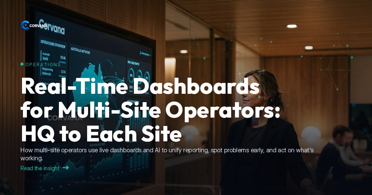 Real-Time Dashboards for Multi-Site Operators: HQ to Each Site