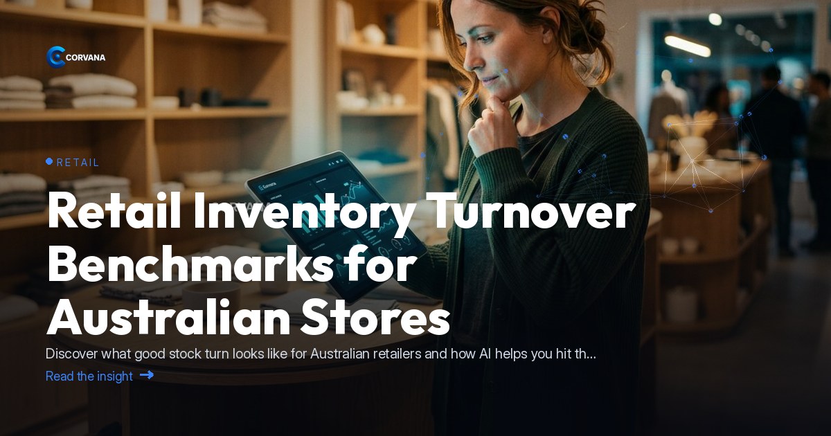 Retail Inventory Turnover Benchmarks for Australian Stores
