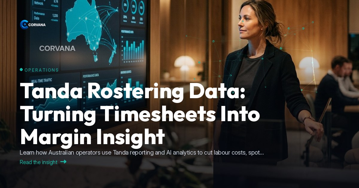 Tanda Rostering Data: Turning Timesheets Into Margin Insight