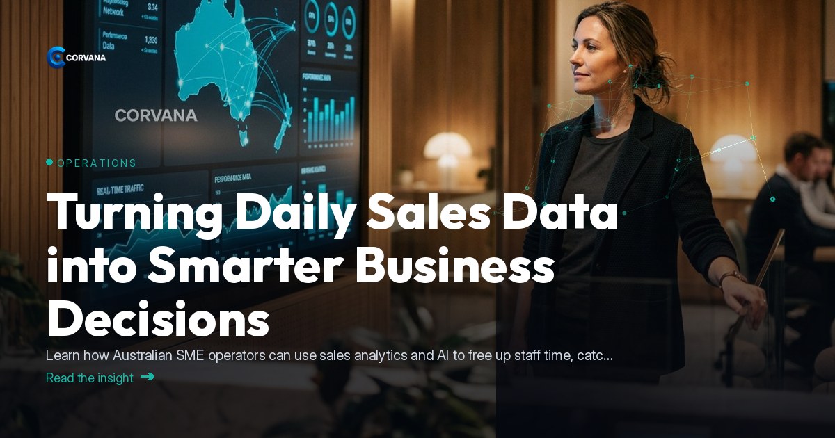 Turning Daily Sales Data into Smarter Business Decisions
