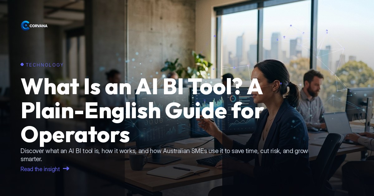 What Is an AI BI Tool? A Plain-English Guide for Operators