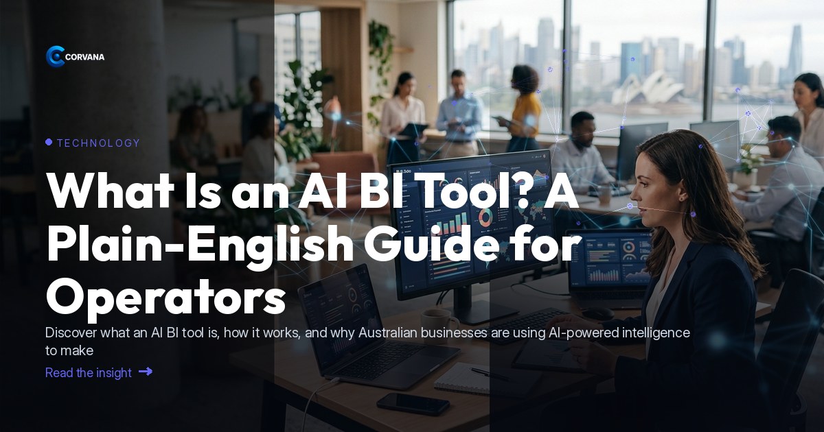What Is an AI BI Tool? A Plain-English Guide for Operators